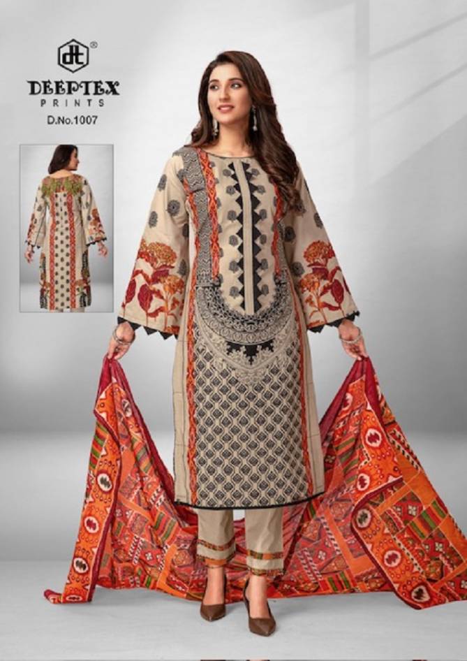 Roohi Zara Vol 1 By Deeptex Lawn Cotton Pakistani Dress Material Wholesale In Delhi
